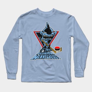 Retro Defunct Florida Hammerheads Roller Hockey Long Sleeve T-Shirt